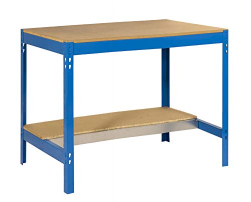 SIMONRACK Banco De Trabajo Simonwork Bt0 1200 Azul/Madera