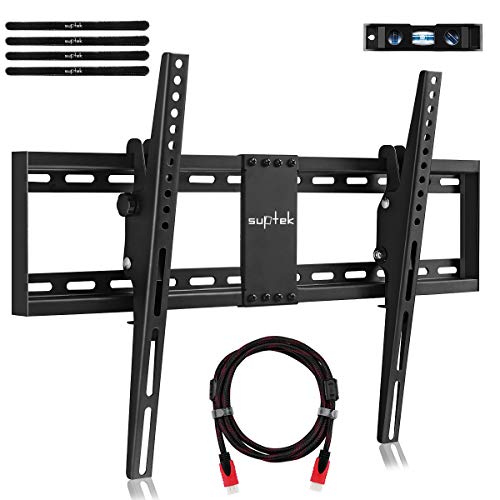 Soporte De Pared para TV para La Mayoría De 32-70" Plasma Flat TV Capacidad De Carga 60kg 15 Incluye Cable HDMI Y Nivel De Burbuja Suptek MT5074