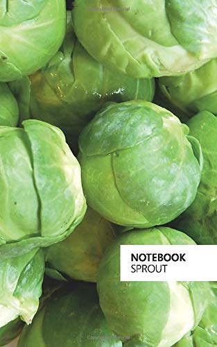 Sprout Notebook: Ruled Pages - 5x8 - Premium: (White Edition) Fun notebook 96 ruled/lined pages (5x8 inches / 12.7x20.3cm / Junior Legal Pad/Nearly A5)