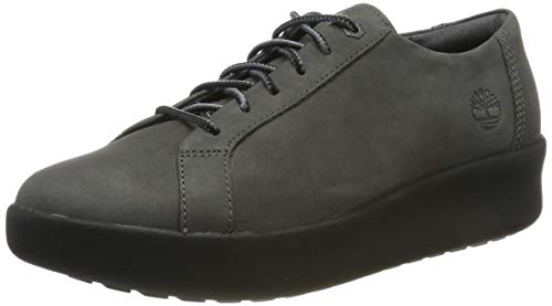 Timberland Berlin Park Oxford', Zapatillas Bajas Mujer, Gris Medium Grey Nubuck, 40 EU