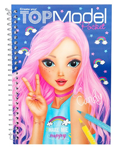 TOPModel - Libro de bolsillo para colorear