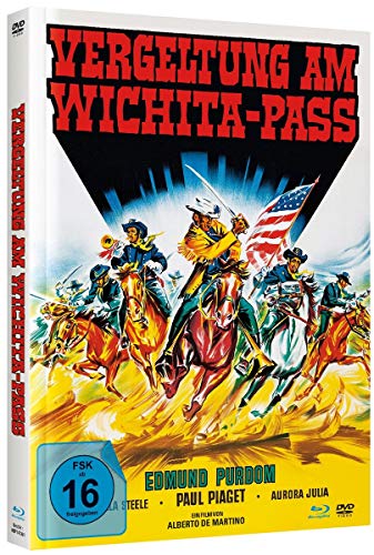 Vergeltung am Wichita-Pass - Mediabook B - BD & DVD [Blu-ray] [Alemania]