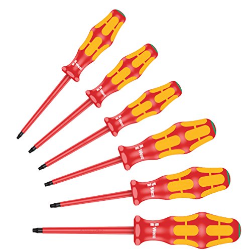 Wera 05133356001 167 i/6 Juego de destornilladores Kraftform Plus Serie 100, 6 piezas, Set