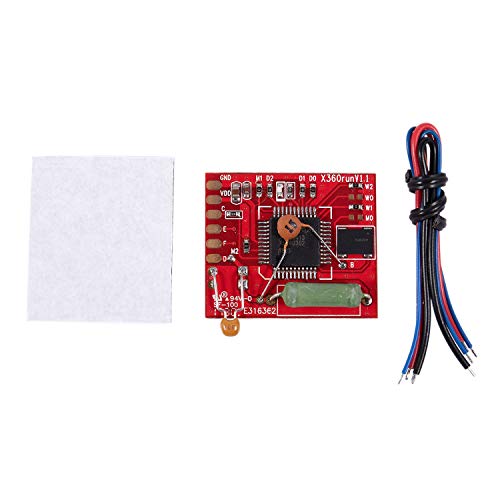 WOVELOT Tablero Rojo RGH Glitcher con Oscilador de Cristal 96Mhz X360Run V1.1 para 360 Slim