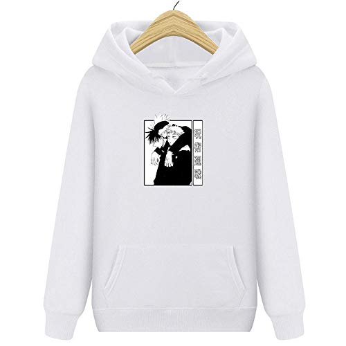 xinghui Sudadera con Capucha de Anime Mantra japonés Return to War suéter con Capucha Suelto Informal para Hombres y Mujeres-Spot de Cuatro Estaciones, Siempre en Stock_Metro