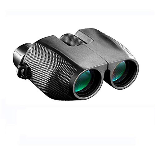 XUSHEN-HU Telescopio binoculares 10X25 Alta Definición High Times Powered Binocular portátil Alcance Telescopio de Bolsillo de Deportes de Estar, Impermeable