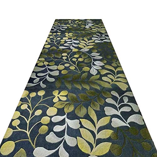 XZPENG For corredor Alfombra Alfombra Puerta de entrada Pasillo Superficie Mat creativo de absorción de agua antideslizante Soft hojas contemporáneos, pasillo del pasillo de alfombras Moda, creativida