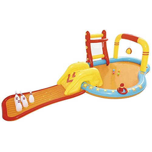 YAMMY Centro de Juegos Inflable Bolos Diversión Piscina Jardín al Aire Libre Piscina Infantil para niños (435 X 213 X 117Cm) (Piscina)