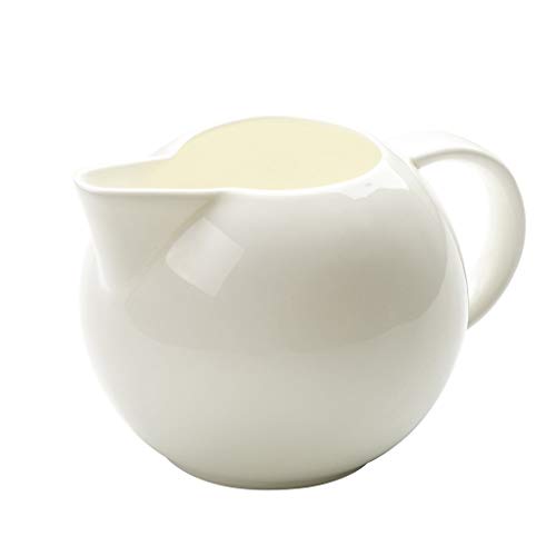 YAOLUU Tazón de Salsa para mojar La Jarra de Porcelana Blanca dor café y té, Lanzador Crema, Leche Bowl, café Conjunto de la porción for la Boda/Mujeres/Regalos/Tarde Salsera