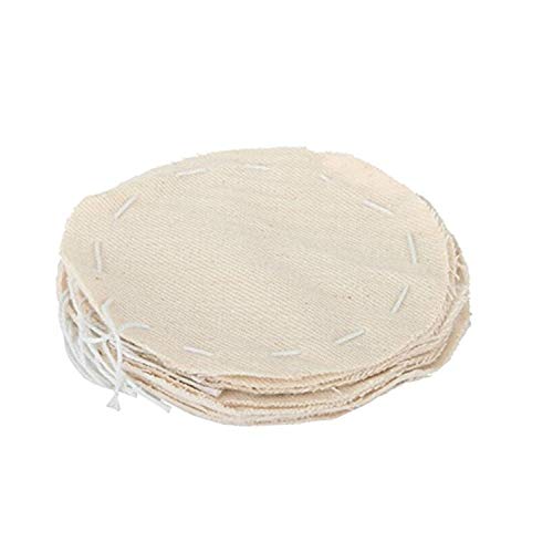 YouU 10 Piezas Tela de SifóN Filtros de Café Tela de Filtro cafetera de sifón de Equilibrio, filtros de Olla de vacío Filtro de Reemplazo de Tela Sifón de Café para Cafetera Accesorios Hogar