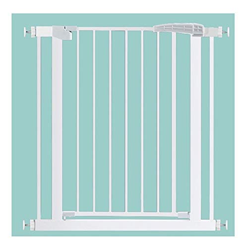 ZHANWEI Barrera De Seguridad Montaje A Presión, Puerta De Seguridad Se Abre A Ambos Lados De Las Puertas De La Escalera, Sin Perforar Incluye Kit De Extensión (Size : Width 201-208cm)