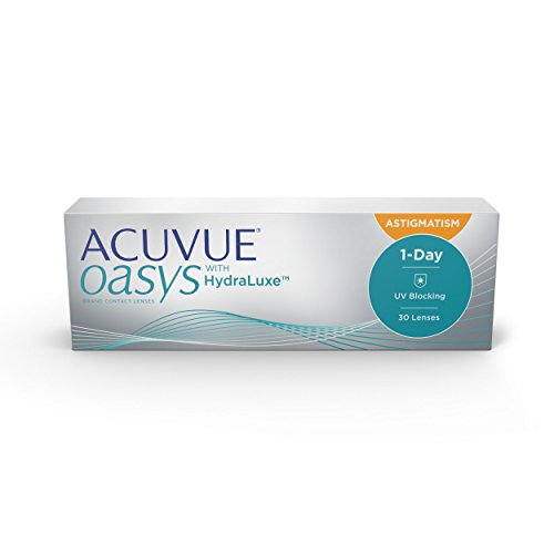 ACUVUE® OASYS 1-Day for ASTIGMATISM con tecnología HydraLuxe™ - Lentillas diarias - protección UV - 30 lentes