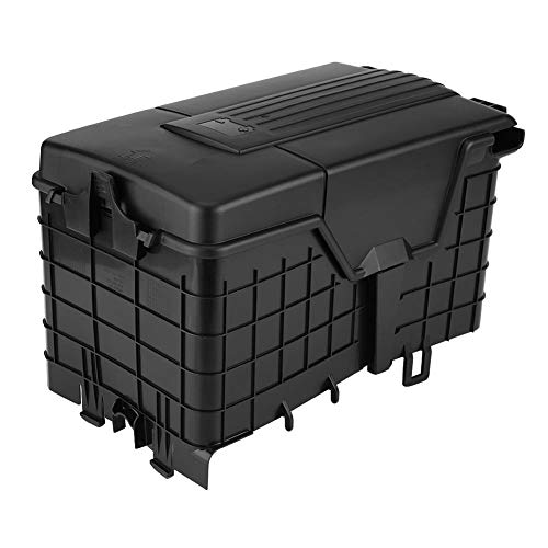 BLLBOO Cubierta de la batería - Cubierta Protectora contra el Polvo de la batería Caja de protección contra el Polvo Compatible con Passats B6 Golfs MK5 MK6 A3 Seat Leon 1KD915335