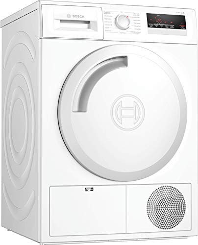 Bosch WTN83202 Serie 4 - Secador de condensación (560 kWh/año, 8 kg, diseño AutoDry, antivibración, sistema SensitiveDrying System), color blanco