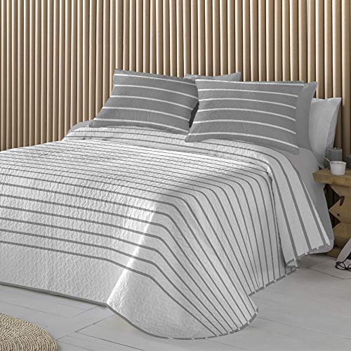 BOUTI FUNDECO Raiden Gris Reversible (Cama 90 (180x270 cm.))