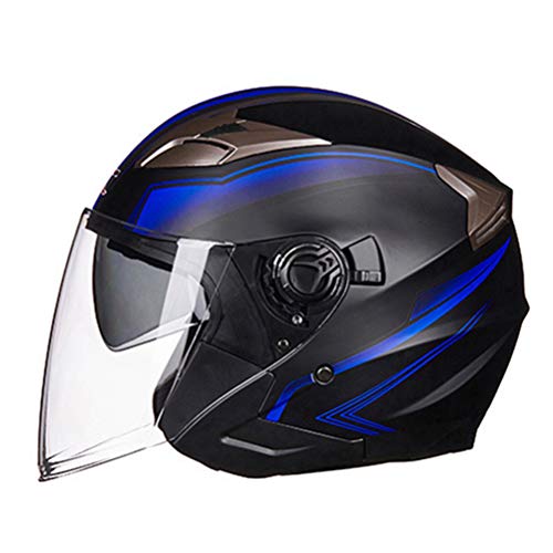 Casco de moto de cara abierta Jet Scooter Moto de media cara Cascos Capacete Casco Casco de ciclismo deportivo de motocicleta