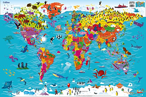 Collins Children World Map (90x60)