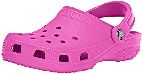 Crocs Classic U Zuecos con Correa Trasera Unisex Adulto Rosa (Rosa Caramelo) 37-38