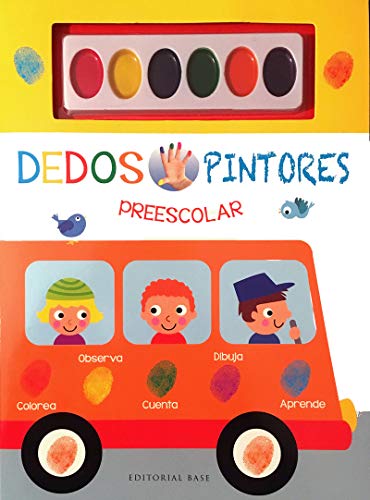 Dedos Pintores Preescolar (Libro Amarillo): 33 (Base Kids)