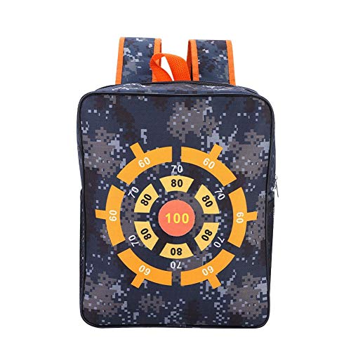 Dilwe Mochila de la Bolsa de Destino, Equipo de la Bolsa de Destino portátil Lleve Mochilas con Bolsa de Almacenamiento para Nerf N-Strike Elite/Mega/Rival Series