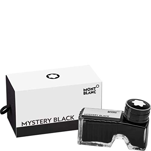 Diverse 105190 Mystery Black - Tinta para estilográficas en bote de cristal (60 ml), color negro