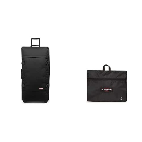 Eastpak Tranverz L Maleta, 79 cm, 121 L, Negro (Black) + Jari L Funda de Equipaje, 69 cm, Negro (Black)