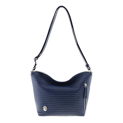 El Potro 1704 Spring Bolso Piel Bandolera para Mujer Talla: U Color: MARINO