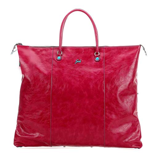 GABS G3 Bolso de piel dos asas transformable L Luna con bolsillo fucsia P/E 2019