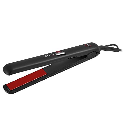 GAMA ITALY PROFESSIONAL Attiva Digital - Plancha para el pelo, temperatura regulable, placas flotantes en turmalina