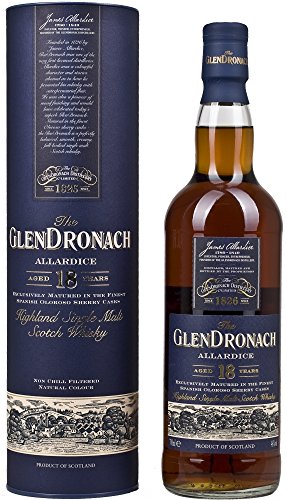 GlenDronach - Whiskey de Malta Allardice de 18 Años de Antigüedad - Individual