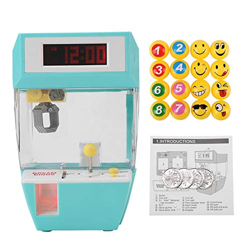 GOTOTOP Candy Grabber Toy Grabber Grabber - Coche de juguete 2 en 1 con pantalla LCD y alarma de reloj electrónico (verde)