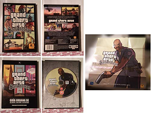 GRAND THEFT AUTO SAN ANDREAS EDICION ESPECIAL PARA ORDENADOR (PC) (GTA)