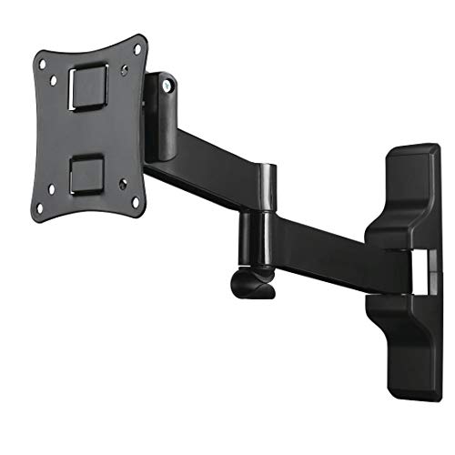 Hama 108723 - Soporte de pared para TV (girable, metal), negro