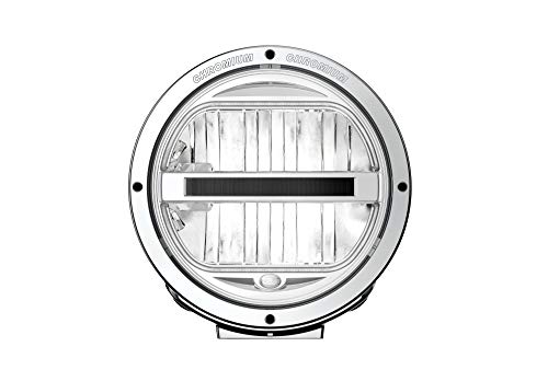 HELLA 1F8 016 560,021 Faro de carretera , Luminator LED , 12y24V , redondo , Número de referencia: 25 , montaje exterior , Tulipa transparente , Color de tulipa: transparente , Cable: 800mm