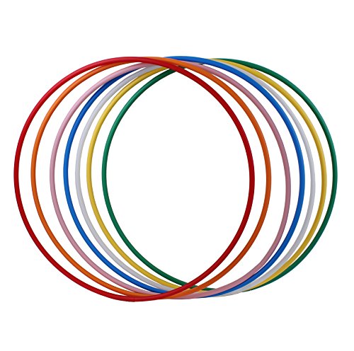 Hula Hoop en Blanco, HDPE-20mm, Ø100cm, Blanco