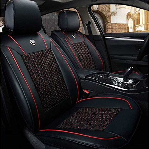 Hunulu Funda Asiento Coche Universales para Chrysler 300c fiat 500 Accesorios Peugeot 407 Volvo v40 Toyota Camry 40 Lexus gx470 Protector de diseño de Coche, B, A