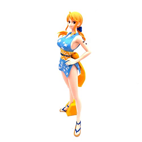 JINGMAI Figura de una Pieza Kimono Nami figurita niñas Figuras de acción PVC Colección Modelo Juguetes 25CM