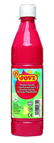 Jovi- Témpera líquida, Color bermellón, 500 mililitros (07)