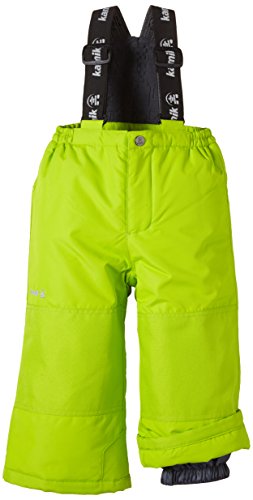 Kamik Schneehose Live Wire Pants - Pantalones de esquí para niño, Color Lima, Talla 92