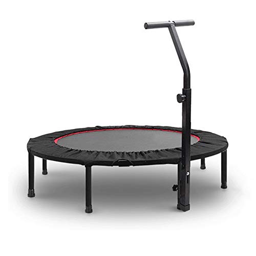 KFXL Trampolín Mini Gimnasio De 48 Pulgadas, Trampolín Para Adultos En El Interior Ejercicio De Entrenamiento Físico Para El Corazón, Adecuado Para Jardines Interiores Con Un Peso Máximo De 225 Kg Tra