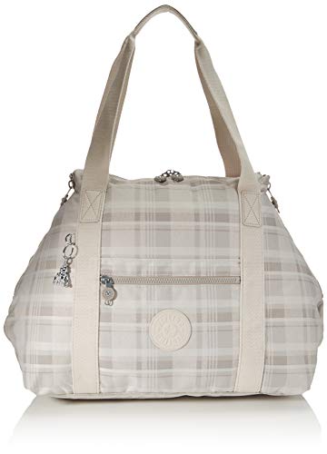 KIPLING Tote Art M Soft Plaid