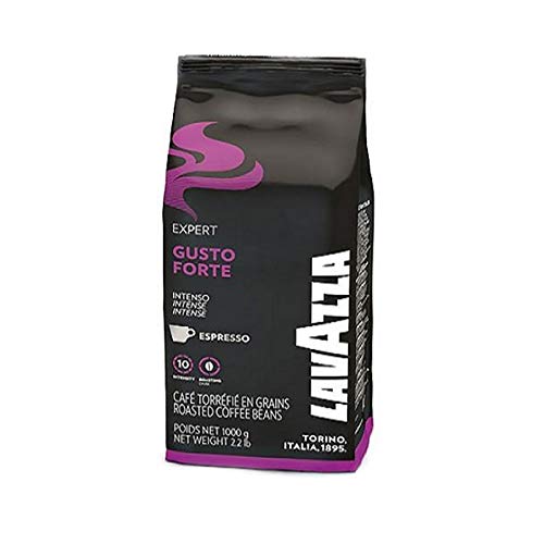 Lavazza - Café en granos, 5 kg, línea Bar Gusto Forte Intenso Espresso Vending