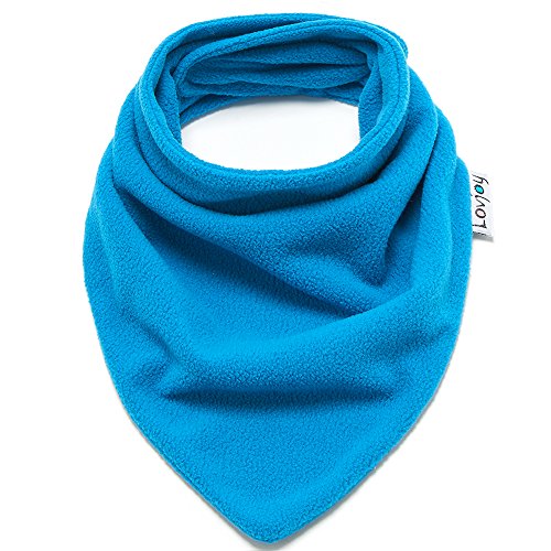 Lovjoy Bufanda polar de invierno para bebé/niño pequeño (Azul)