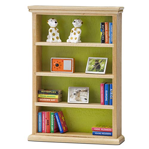 Lundby 60.3050.00 - Biblioteca, Mini muñeca con Accesorios