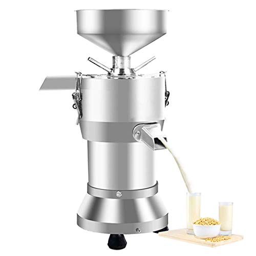 Máquina de molienda de soja eléctrica de acero inoxidable Fabricante de leche de soya Máquina de producción de leche de soja de frijol 25-40kg / h para uso doméstico y comercial 1100w 220v