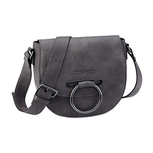 Marco Tozzi 2-2-61008-25, 2-2-61008-25-Bolso para Mujer, gris oscuro, 1 EU