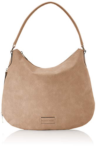 Marco Tozzi Mujer 2-2-61026-24 - Bolso bandolera (9 x 31 x 35,5 cm), color Beige, talla 9x31x35,5 cm (B x H x T)