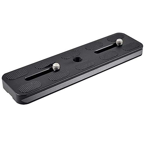 MENGS PU-140 140mm 1/4'' Quick Release Plate Platos para cámaras de liberación rápida para Arca Swiss estándar