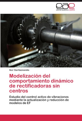 Modelización del comportamiento dinámico de rectificadoras sin centros: Estudio del control activo de vibraciones mediante la actualización y reducción de modelos de EF