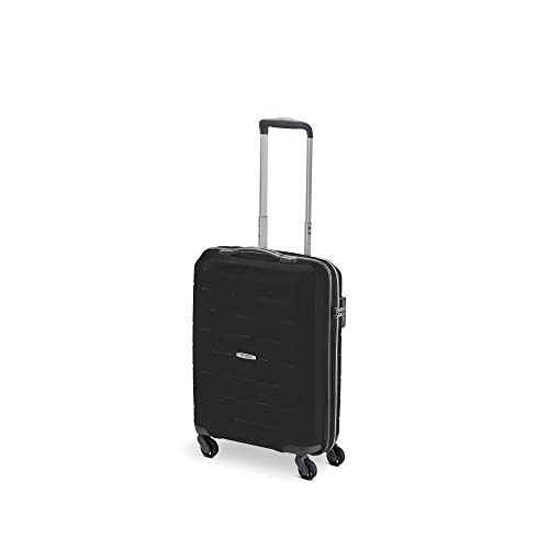 Modo by Roncato Delta Set 3 Trolley Unisex - Adulto, Unisex Adulto, Trolley Cabina, 41805301, Negro , 55 x 40 x 20 cm